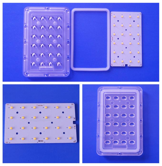 24pcs CR XTE LED PCBが付いているShoeboxのCR 3535 LEDの照明モジュール