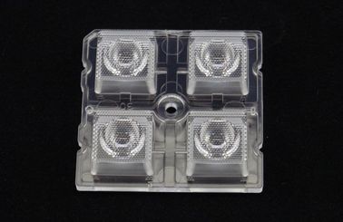 購入 PC によって導かれた光学レンズ、SMD 5050 のための 1 つの導かれたレンズの配列に付き 4 つはライトを導きました オンライン製造