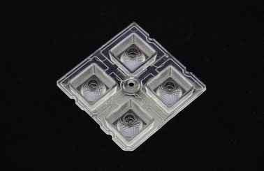 購入 PMMA Led Collimator Lens , 4 in 1 Led Optical Lens For SMD 5050 Led Lamp オンライン製造