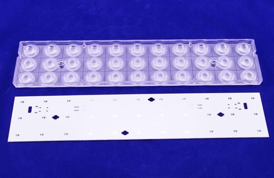 30 Degree Led Optical Lens , PMMA LED Lens For Wall Washer Light