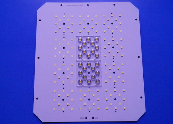 Custom 120W 144 LED PCB Board 3030 SMD 8S18P 48V With 5050SMD LED LENS