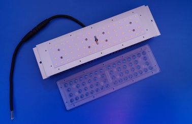 購入 アルミニウム56ワット3030 SMD LED PCB板および高い湾レンズ60度 オンライン製造