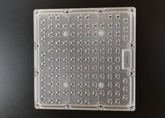 TYPE 2-M 112 LED 3030 SMD Optic Lens 60w 80w 100w 175X175MM Streetlight Array PC Lens