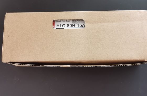 HLG-80H-15A 15v 5A 80W Dimmable LED Light Driver , Constant Current LED Power Supply