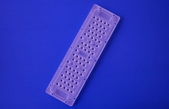 60 Degree SMD 3030 Led Lens Array 250*74mm Plastic Material 92% Transmittance