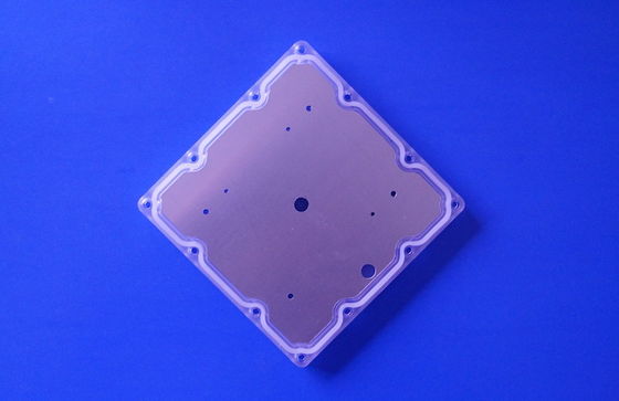 50W Square LED Urban Lights Parts 80X150 Degree Lens With PH3030 SMD LED 160LM/W