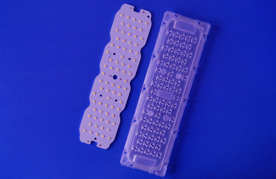 Waterproof SMD 3030 50watt LED Light Engine Module 80*150 Degree With Lens