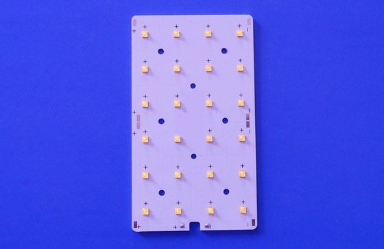 24 Points 145x75 Degree Asymmetric Led Street Light Optical Lens With 3535 PCB Module