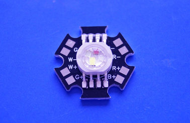 購入 4X3W Epistar LEDの破片の高い発電RGBWは黒い星PCBが付いているダイオードを導きました オンライン製造