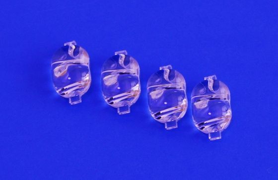 Asymmetric LED Lens ,Led Optical Lens for Street Light Fixture