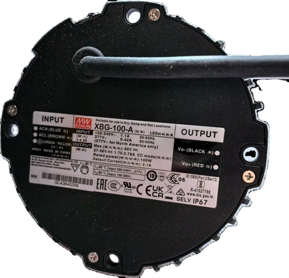 購入 XBG-100 LEDドライバ 100W 恒定電源 27-56V DC出力電圧 LEDステージスポットベイ照明 オンライン製造