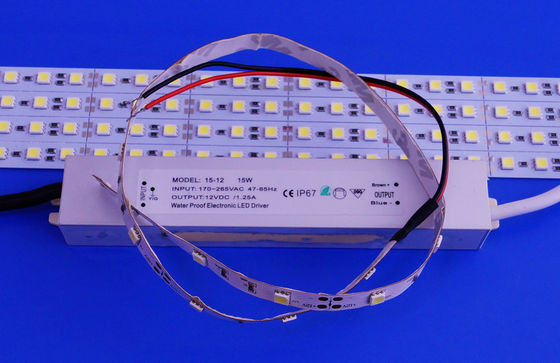 15W  12vdc Outdoor Led Constant Voltage Driver For Led Strips , Decorative Lighting