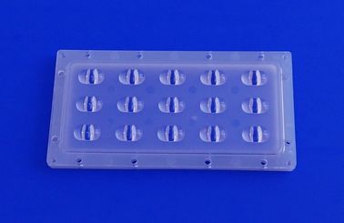 購入 15W 高い発電の SMD によって導かれる街灯レンズ、PC のプラスチックとの導かれたレンズの配列 オンライン製造
