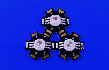 購入 3w RGBの星PCBおよび導かれた光学レンズが付いている高い発電LEDの発光ダイオード オンライン製造