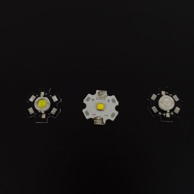 120LM 1w High Power Led Chip With Bridgelux Chip , Warm White