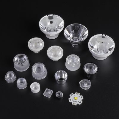 Frosted Optical PMMA Led Lens for Led Spotlights / LED Lens