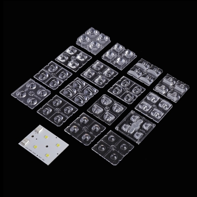 購入 LEDストリートライトモジュール, IESNA II タイプ道路照明のための光学PC LEDライトレンズ オンライン製造