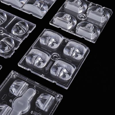 Led Street Light Module , Optical PC Led Light Lens For IESNA Type II Road Lighting