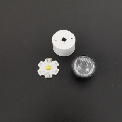 購入 導かれた反射器レンズ、45degree は導かれた段階ライトのための軽いレンズのビードの表面を導きました オンライン製造