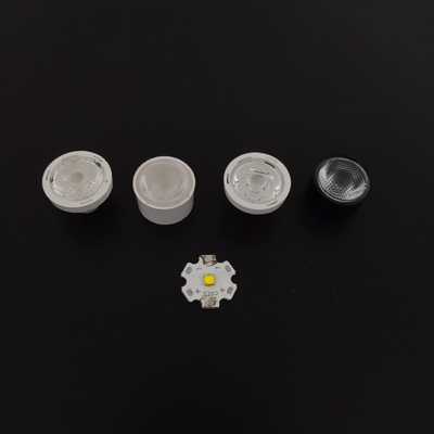購入 45degree は表面 PMMA LED レンズ、光学集中レンズをつける導かれた点に玉を付けます オンライン製造