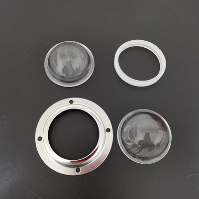 購入 Dia 50mmの高さ24mmの穂軸は反射器、導かれた道ランプのための光学ガラス レンズを導きました オンライン製造