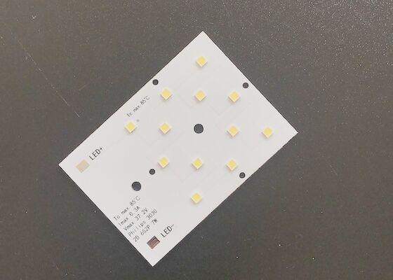 購入 SMD3030 12LEDsモジュール アルミニウムPCB板50x50mm 6W-10W オンライン製造