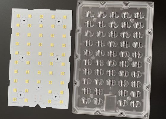 購入 192PCS SMD3030 1W 6V LEDレンズ モジュールTYPE2-Mレンズ48ポイントの150LM/W オンライン製造