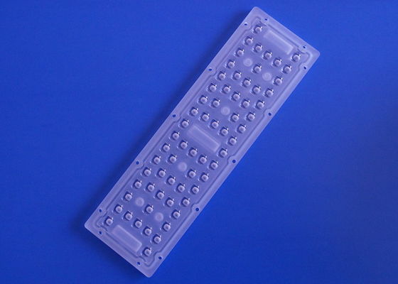 250X74mm SMD3030 LED PC Lens Type III Street Light Array Lens