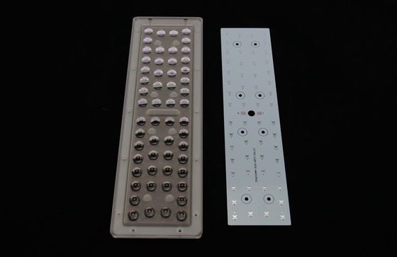 SMD 3030 LED用56W PC LEDコリメータレンズ、街路灯用マルチビーム角度