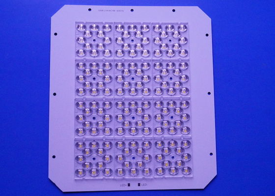カスタム120W 144 LED 3030 SMD PCBボード LED街路灯モジュール用 5050SMD LEDレンズ付き