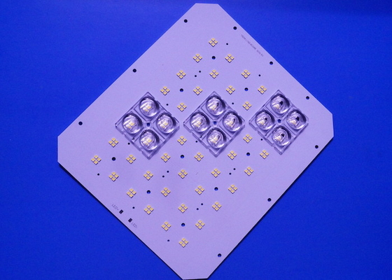 1 つの LED レンズに付き 150W LED ライト PCB 板 192 LED 3030 SMD 48V 50x50MM 4
