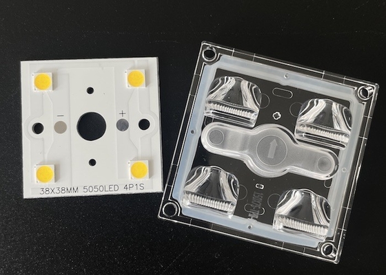 MINI LEDストリートライトモジュール 4 防水PCレンズ付きLED 150X75度
