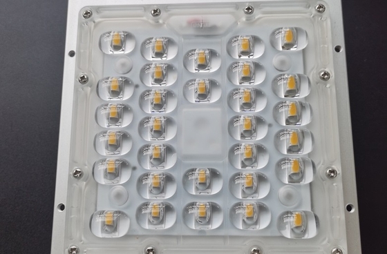 50W SMD 5050 LEDストリートライト コンポーネント, LEDレンズ 236x70mm 130x130mm