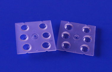 6 LED 5050SMDのPC LEDレンズの配列90度高い湾ライト多レンズの配列