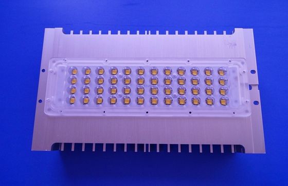 50Wトンネルライト用新型ヒートシンク付きカスタマイズ90X90度SMD 3030 LEDレンズモジュール