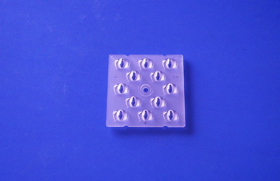 12 in 1 SMD 3030 LEDレンズアレイ 50x50mm 光学レンズ LED街路灯用