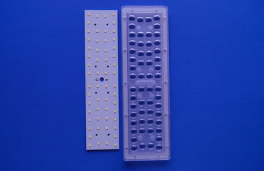 56 SMD 3030の1つの30W 50W LEDの街灯モジュールに付き3535のLED PCB/レンズ90X120の程度