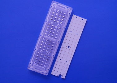 64 SMD 3535は軽いエンジン モジュールの導かれた道ランプのための縦65x150程度レンズの角度を導きました