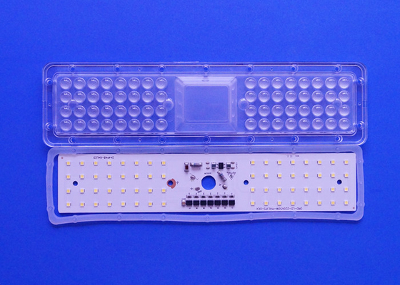 60程度50W線形高い湾ライト レンズはモジュール220v 244x48mm PCBのサイズを導きました