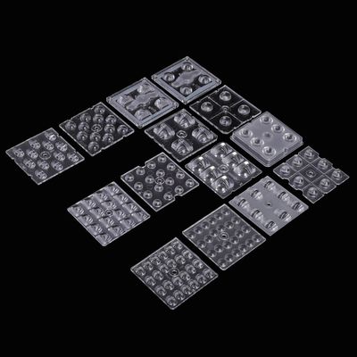 50x50mm プラスチック pmma LED 光学レンズ