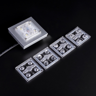 防水 10W 15W ミニ 50*50mm SMD 5050 LED ストリートライト モジュール 12V 24V ストリートライトとガーデンライト