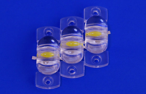 60 x 120 degree Wide angle Led Optical Lens with Limuleds , SSC , Edison Chip