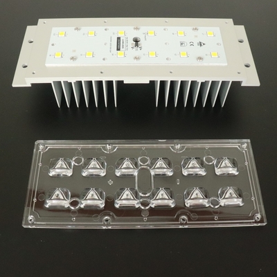 12w 20w 30w 40w 50w 12 LED 5050 SMD モジュール 産業用照明用のヒートシンク