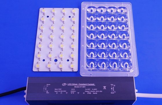 Aluminium LEd SMD LED PCB Board Module , 28W Street Light LED Light PCB