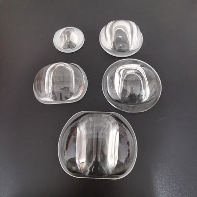 ホウケイ酸ガラス LED 光学レンズ 75 × 135 度ビーム角 IP65 防水トンネル街路灯