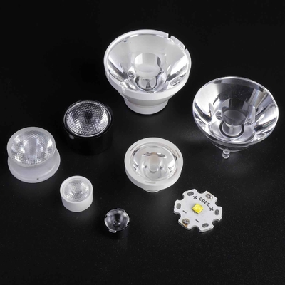 導かれた照明のための黒いホールダーが付いている30x60degree 15mm Collimatorl力LEDレンズ