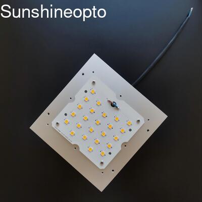 30W/50W/60W/100W PCBモジュールTYPEII光学レンズ 24個のLED 5050 LEDパネルライト 屋外