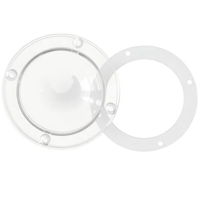 ハイベイライト用 88mm 120° PC LED レンズカバー 91% 光透過率 OEM & ODM メーカー