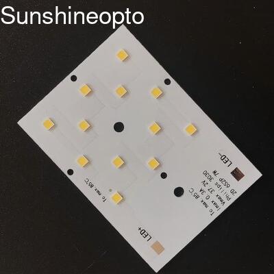 カスタム 12 in 1 SMD 3030 LED PCB ボード街路灯フラッドライト車道高速道路ガーデントンネルライト用