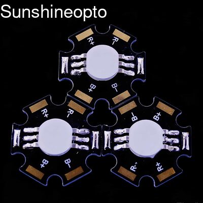 120度のビーム角とスターデザインを備えた3W RGBハイパワーLED発光ダイオード